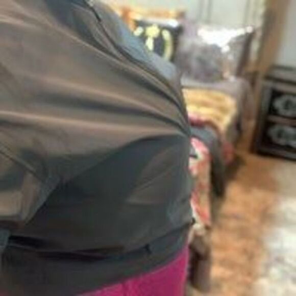 Calvin Klein Jacket Grey Neon Pink - Picture 10 of 12